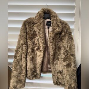 Forever 21 Plush Tan Teddy Jacket